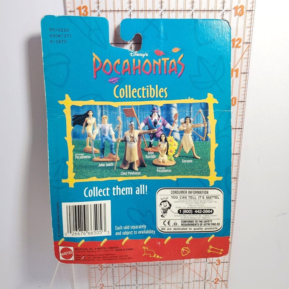 Pocahontas Once Upon A Time Playset Burger King Disney Figures 11 Lot - Picture 14 of 16